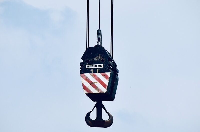 a ski lift with an american flag painted on it